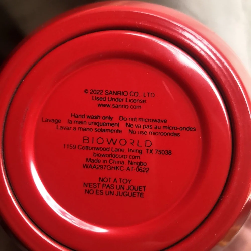 Hello Kitty Christmas Holiday Wine Tumbler